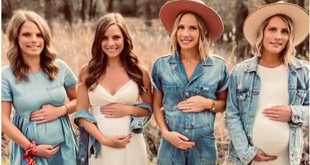 Чудото на живота: Четири сестри забременяха по едно и също време /Снимка/