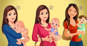 Психологически тест: Коя жена държи чуждо дете на ръце?