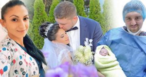 В болницата в Добрич пламва любовта между родителите на първото бебе за 2022 година / СНИМКИ